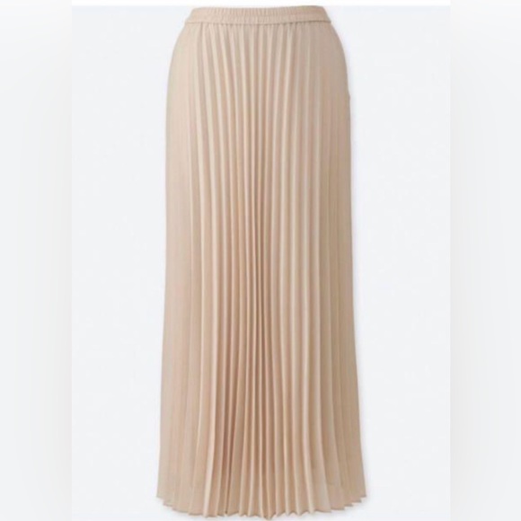 Uniqlo Pink Pleated Skirt - US M - Picture 6 of 6